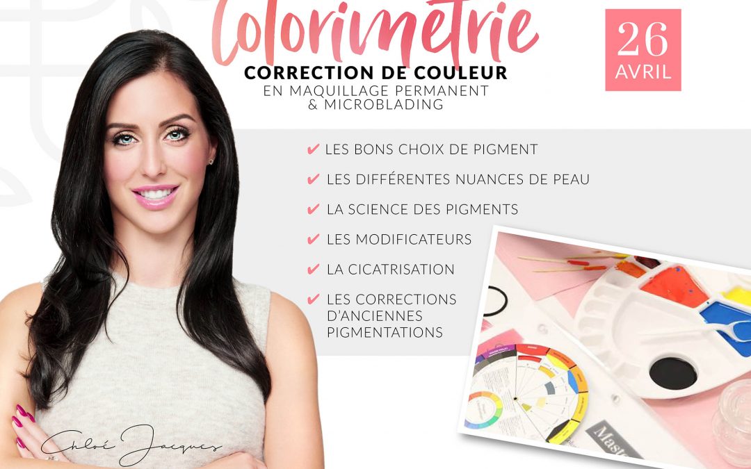 26 Avril 2019 – Colorimétrie